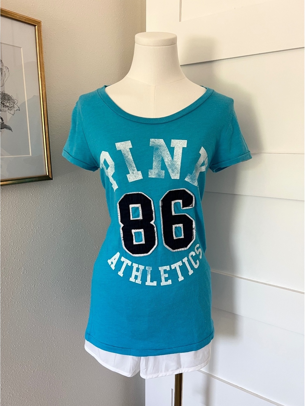 Victoria’s Secret PINK Y2K 86 Athletic Tee
